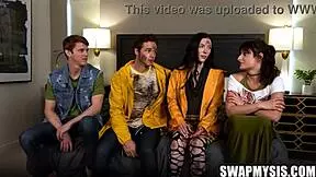 last four on earth, who will fuck first? celestina blooms and evie christian