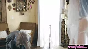 what if a tranny bride like korra del rio gets a petite 18+ gift from lola fae before the wedding