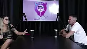 Blonde Brazilian Girlfriend Exposes Polyamorous Desires In Sheer Red.