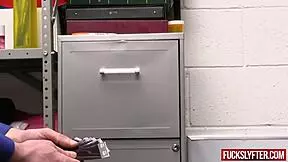 suspected thief lulu chu gets fucked in backroom 😜