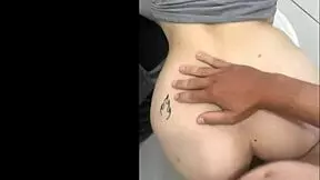 in the bathroom, i fuck my stepsister and deliver a creampie