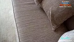 i'm stuck under the sofa needing hotel staff help