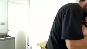 Horny girlfriend demands to be tied up for intense deepthroat and cum session!