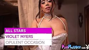 Natural Tits Violet Myers Posing In Sexy Lingerie And Exposed Amazing Body!