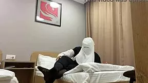 Why Does Turkish Stepmom Masturbate In Pantyhose For Stepson?