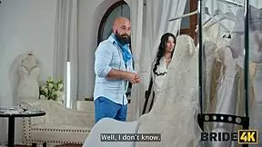 Gorgeous Bride Cheats On Groom With Big Cock Passion