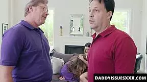 Lily glee and audrey hempburne share adventures with older men.