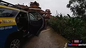 Hey, this amateur teen couple heads to the Thai mountains for some wild outdoor fucking with friends.