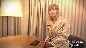 Super cute asian ladyboy cumshot anal play