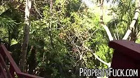 Tricked Agent Fucks Hard Pov