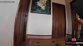 Hey, this amateur teen couple heads to the Thai mountains for some wild outdoor fucking with friends.