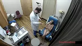 The doctor faces an olympic failure while treating Ava Siren with anal fingering and close-up fetish play