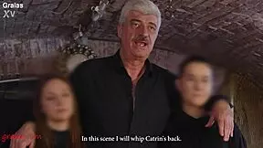 Two cuties are dominated by the holy master