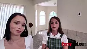 WOW! Wanted To Fill My Step Daughter's Friend's PUSSY But Filled Hers Instead!