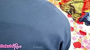 Devar enters room, bhabhi shows big ass