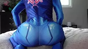 Provocative Samus Cosplay With Dirty Talk And Farting Fetish