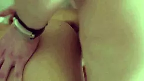 horny teen rides two dicks in threesome