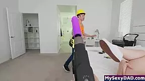 does my stepdaughter want to ride daddy's cock at work?