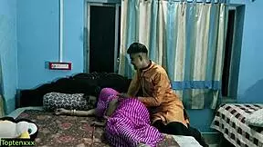 indian hot couple sex sexy wife best hardcore sex with young 18+ husband
