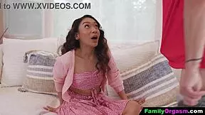 Hypnotic stepdaughter gets blackmailed into ass fornication