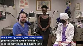 Rina Arem undergoes treatment at the virginity clinic with various toys and techniques.