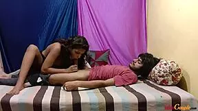 Big boobs horny indian teen 18+ with juicy tits gets anally satisfied with a hard cock