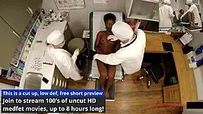 Rina Arem undergoes treatment at the virginity clinic with various toys and techniques.