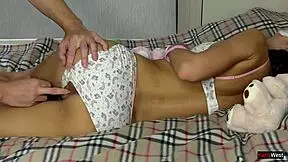 Fucked Stepsister at Home, Cum in Pussy