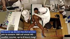 Rina Arem undergoes treatment at the virginity clinic with various toys and techniques.