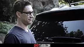 Driving instructor, fuck that blonde teen outdoors