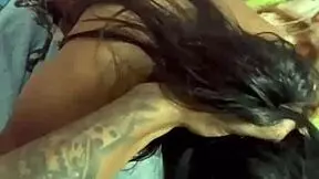 wet mouth of the married woman