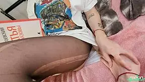 I Wanted To Read Dostoevsky And Ended Up Having My Pussy Filled With Hot Cum!