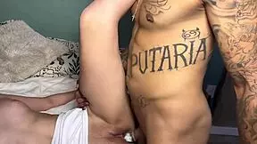 That young girl was freezing and needed some warmth from a cock