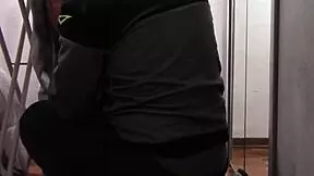 Beautiful milf with legs in pantyhose gets touched and fucked passionately