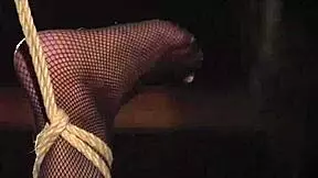 Teen tries painful bdsm play