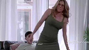 Sit on my lap step mom but don't mind the hardon.