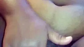 pawg babe masturbating solo on bed after church 😏