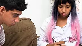 young students ditch reading for fucking as break