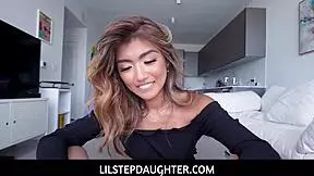 Lilstepdaughter - Super Cute Stepdaughter Fucks Step Daddy to Earn Cash
