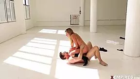 sexy blonde addison vodka take cock in her pussy