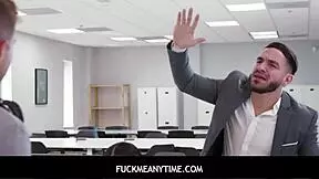 watch freya von doom get her pink pussy drilled by that perv stud!