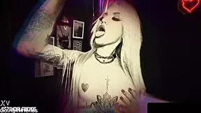 I feel so turned on as Lola Fae, the cum lover with a foot fetish, takes that big cock for handjob and footjob.