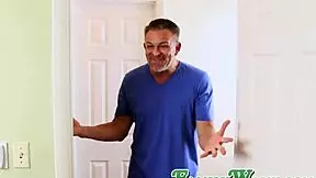 Stepdaughter Joseline Kelly Bound for Huge Cock Ride and Facial.