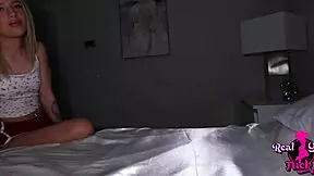 Step Sis Ashlyn Angel Gets Wet Pussy Tease In Dark