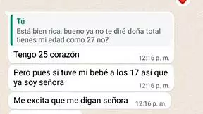 i am doña mary and i got very horny because i owe the tanda