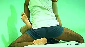 This desi Indian college girl casually gets fucked by her house owner in a tight pussy romp.