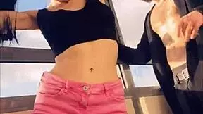 sasha rose performs sexy striptease