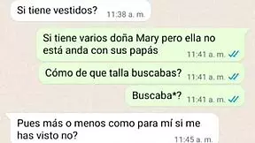 i am doña mary and i got very horny because i owe the tanda