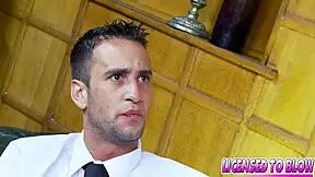 licensed to blow, loulou petite cute blonde milf deepthroats hard