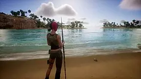 In this episode, petite ebony teen 18+ Kim undergoes spear training with rough double penetration and group action.